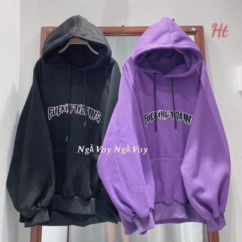 Áo hoodie Cotton Fucking H2A