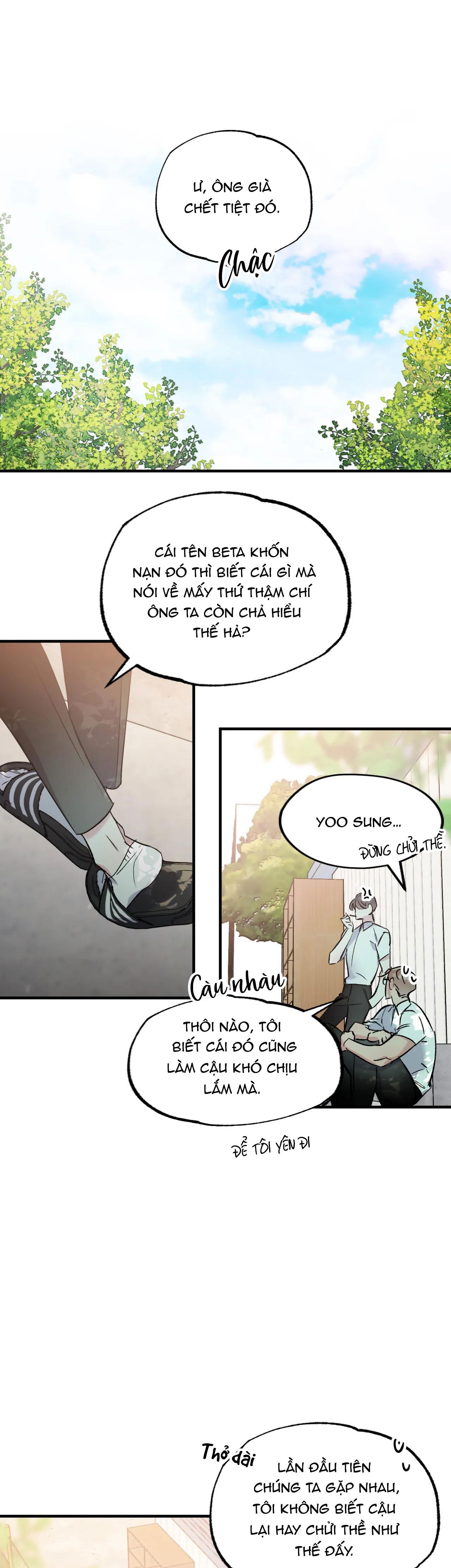 (abo) vũ trụ nơi em xuống chapter 4 6