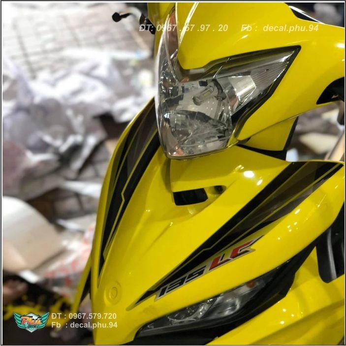 Tem rời Exciter 135 Lc vàng đen  -1