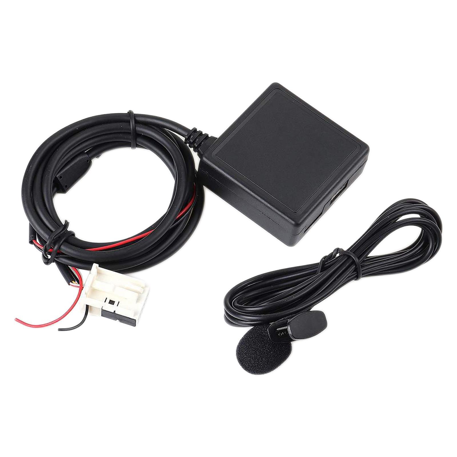 Microphone Wireless AUX Audio Cable Adapter Module for W209 W164 W211