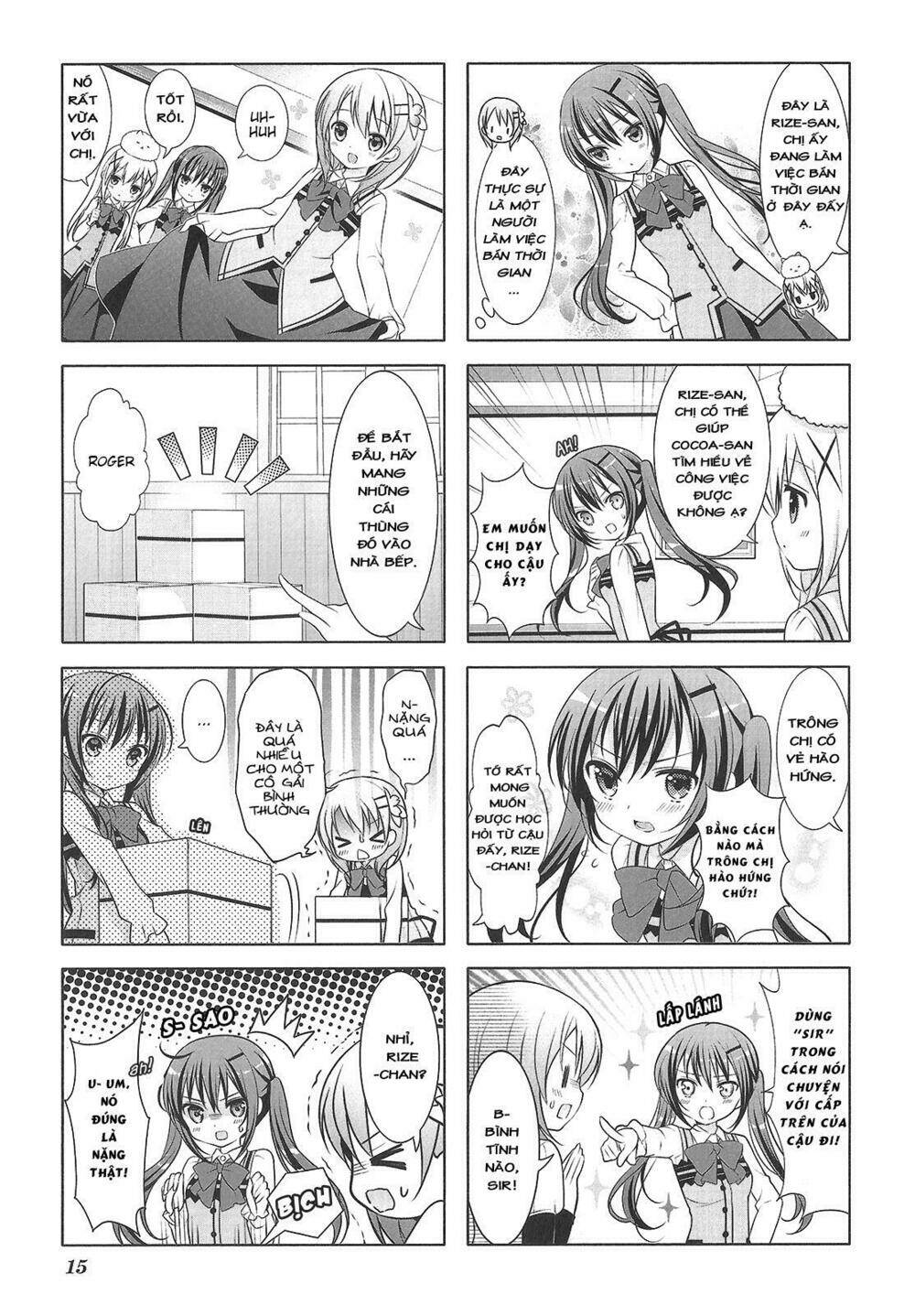 gochuumon wa usagi desuka? [4-koma] chapter 1 8