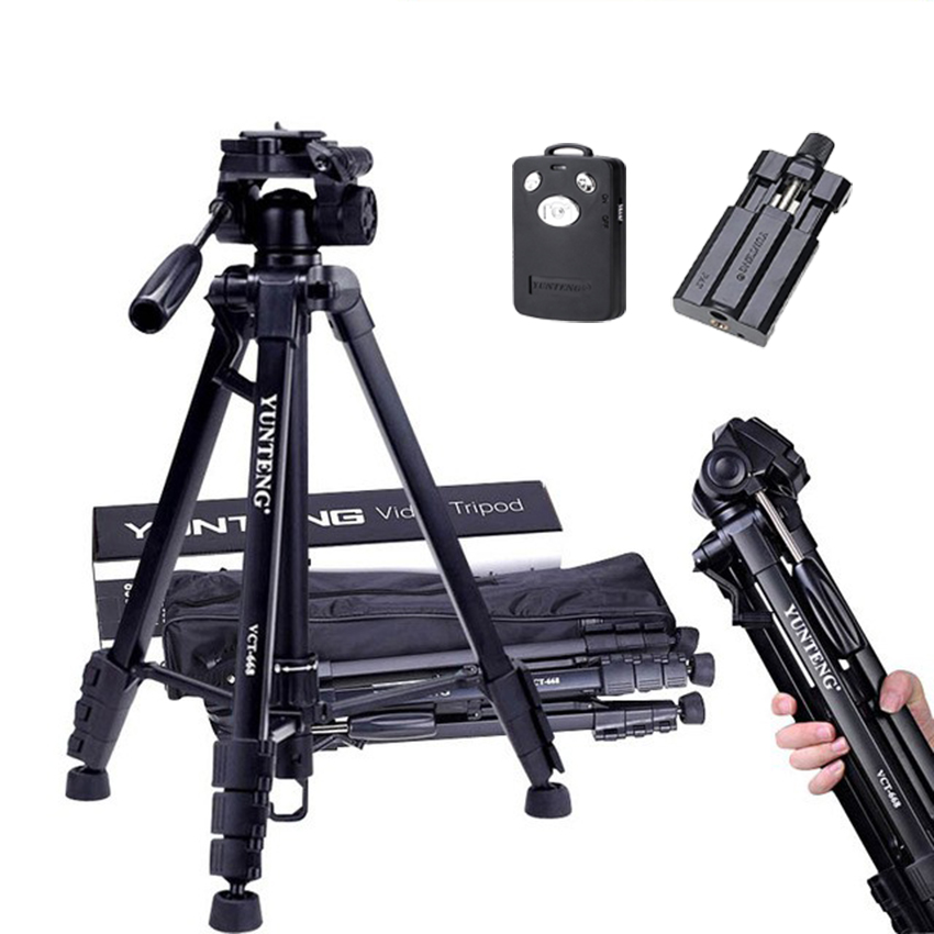 Chân Máy Ảnh Tripod Yunteng VCT - 668 - Hàng Nhập Khẩu