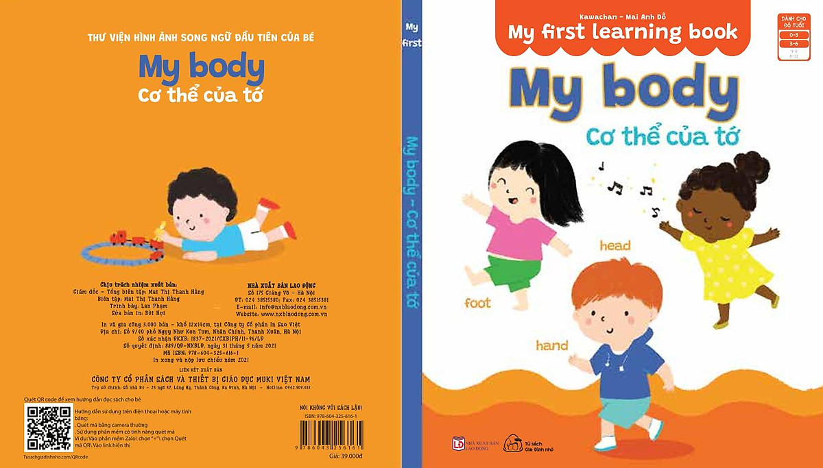 Sách Muki - Bộ 8 Cuốn My First Learning Book - Thư Viện Hình Ảnh Song Ngữ Đầu Tiên Cho Bé