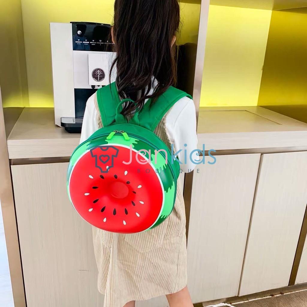 Balo hình hoa quả cho bé siêu hot, mẫu mới 2021