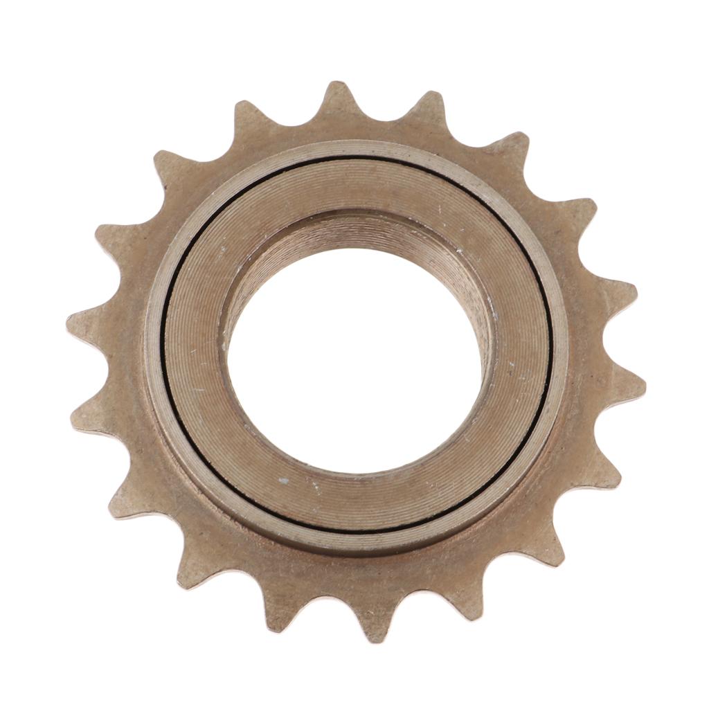 18T Teeth 34MM Single Speed Freewheel Flywheel Sprocket Bicycle Bike Gear