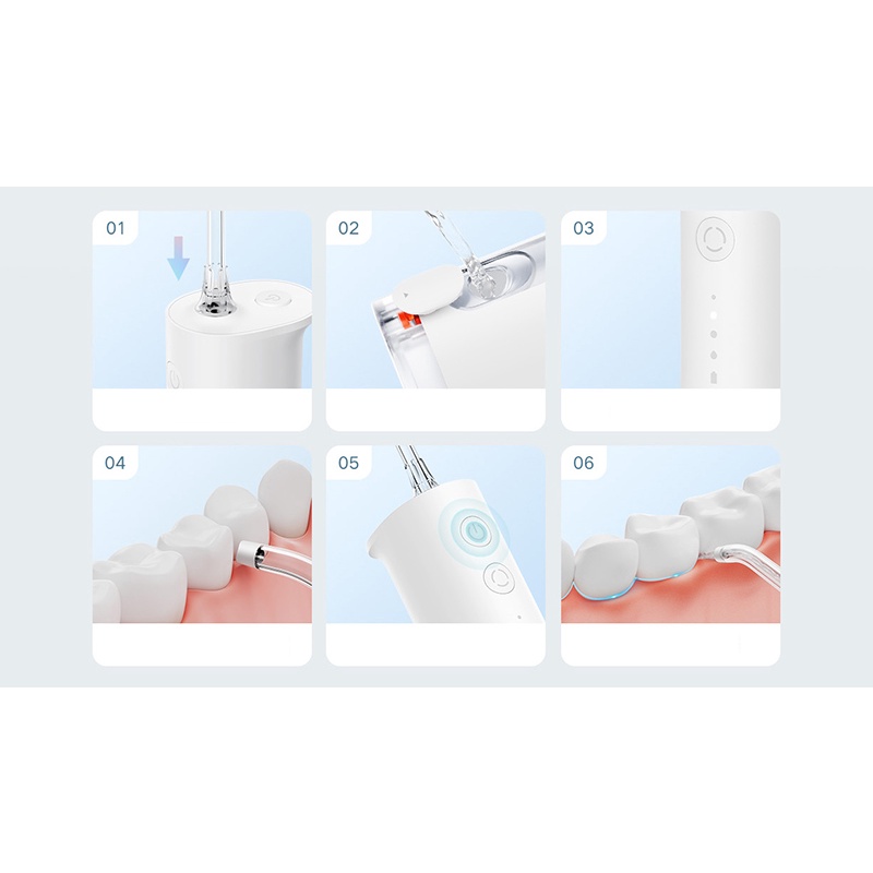 Máy Phun Nước Xiaomi Mijia F300 4 Chế Độ Tần Số Cao Chống Thấm Nước IPX7 Năm Sản phẩm mới -Hàng chính hãng
