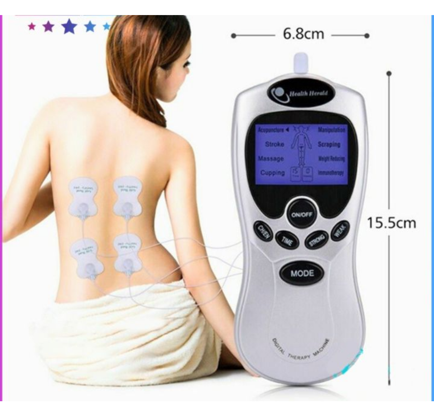 MÁY MASSAGE CHÂM CỨU BẤM HUYỆT XOA BÓP 8IN1 LÀM THƯ GIÃN ĐA CHỨC NĂNG HÀNG LOẠI TỐT