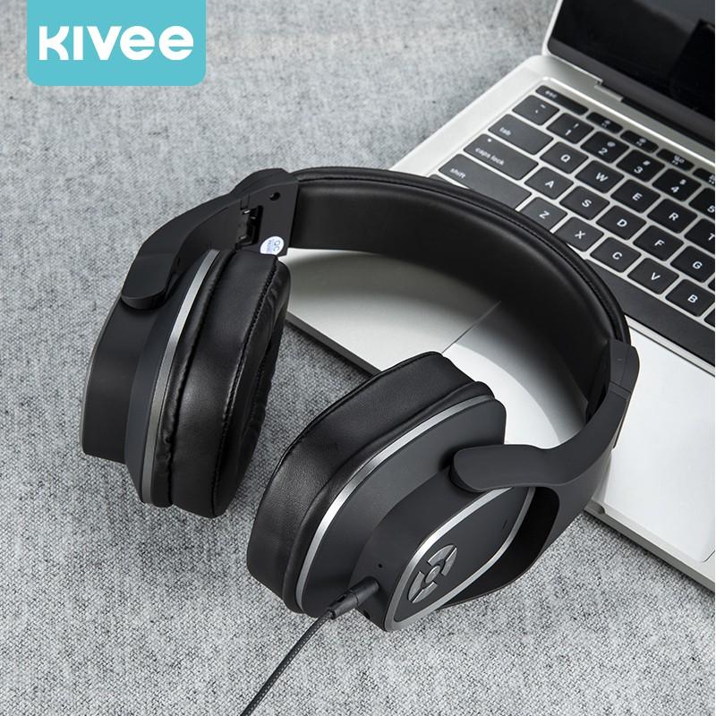 Tai nghe chụp tai không dây Bluetooth 5.0 có thể gập lại thời trang Chất lượng âm thanh HD di động-Hàng chính hãng