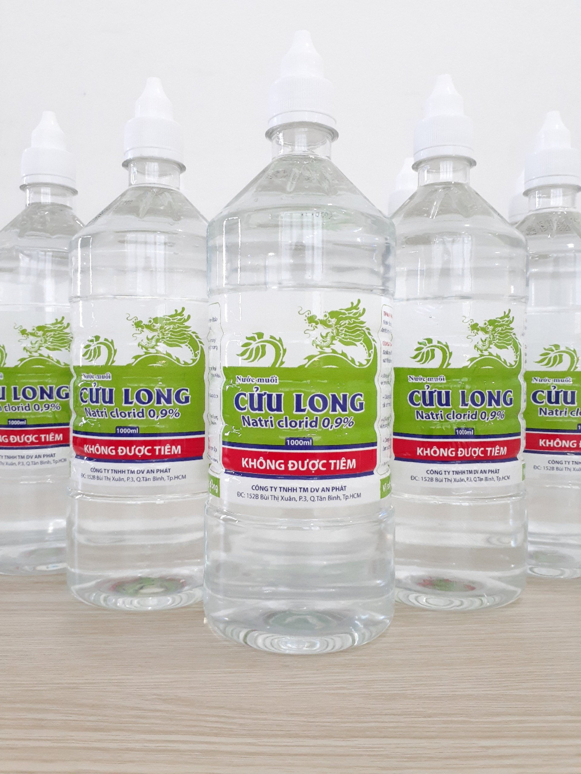 Nước Muối Sinh Lý Súc Miệng Cửu Long - Natri Clorid 0,9%
