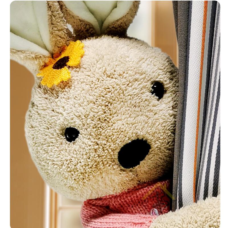 Nam Châm Hình Thỏ Dễ Thương Sổ Móc Phòng Ngủ Khóa Móc Treo Dây Thắt Lưng Khóa Trẻ Em Phòng Ngủ Phụ Kiện Trang Trí
