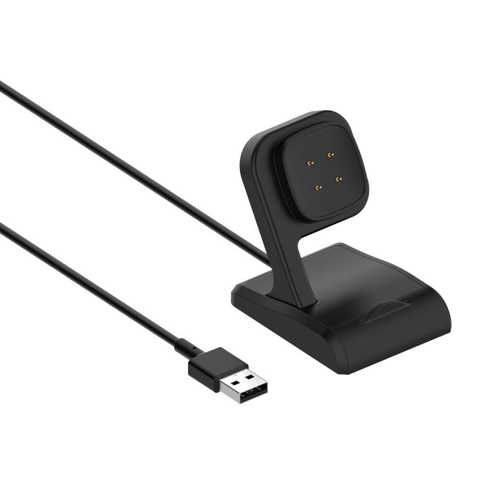 Đế Sạc Có Dây Cáp USB Cho Đồng Hồ Thông Minh Fitbit Versa 3 1m
