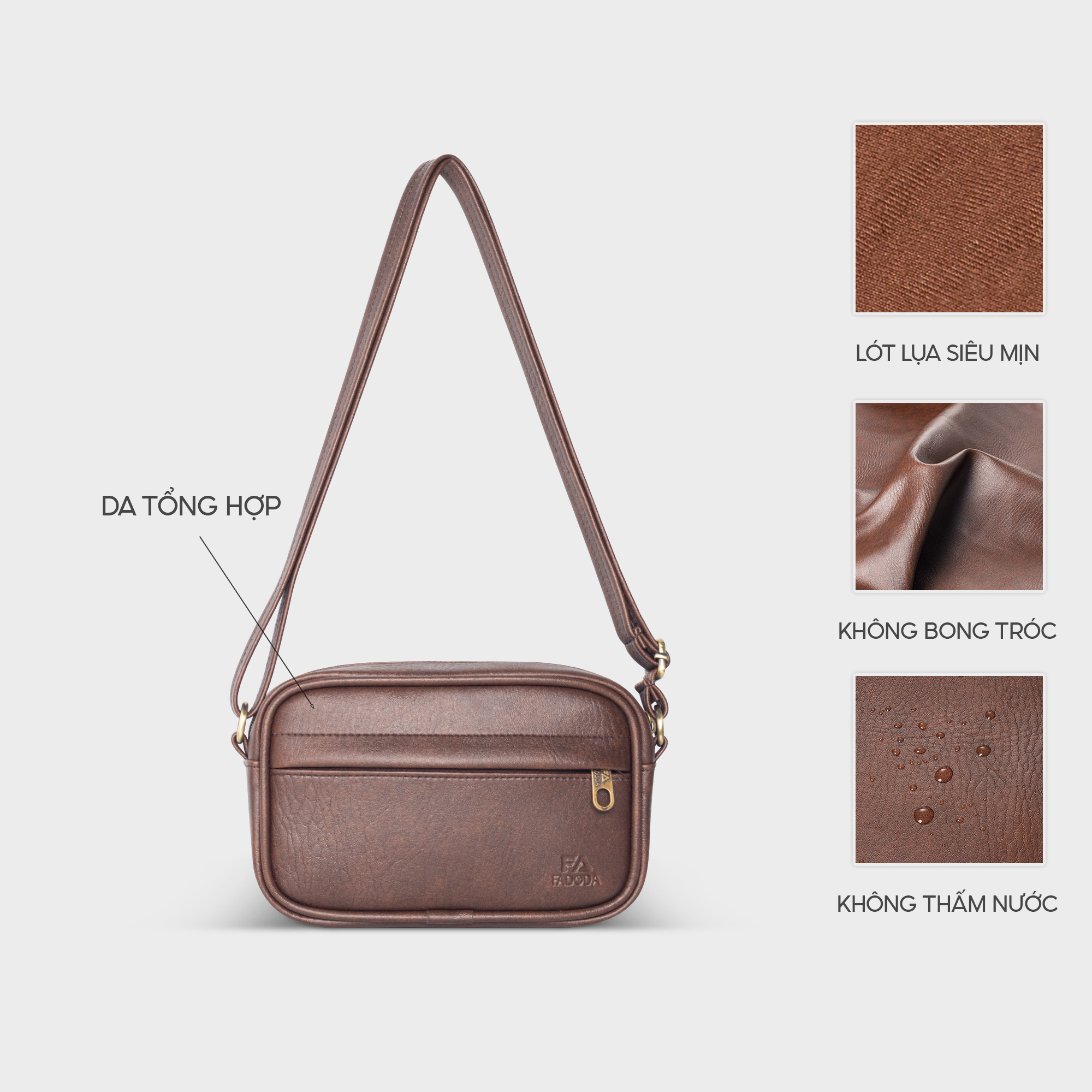 Túi đeo chéo UNISEX thời trang FADODA FN09