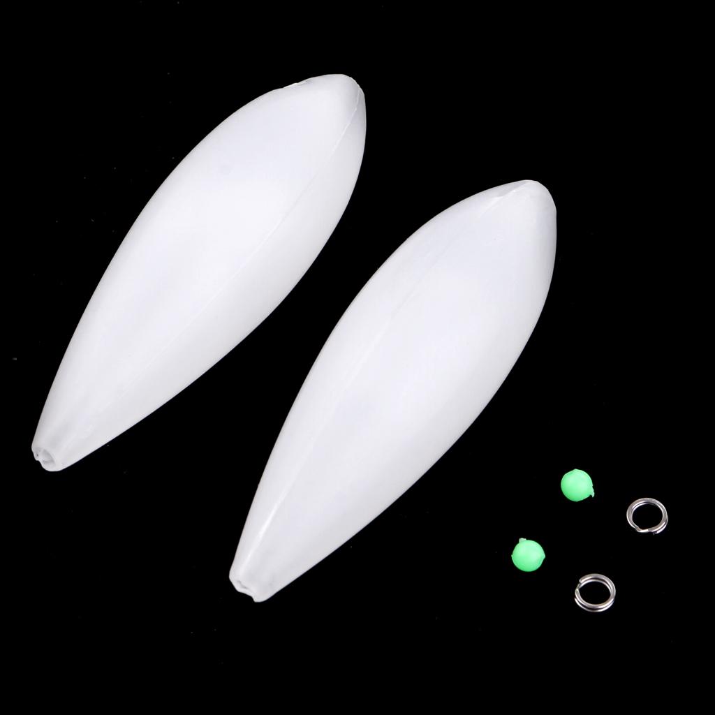 2pcs Floating Bombarda Floats Long Distance Casting Lure Baits