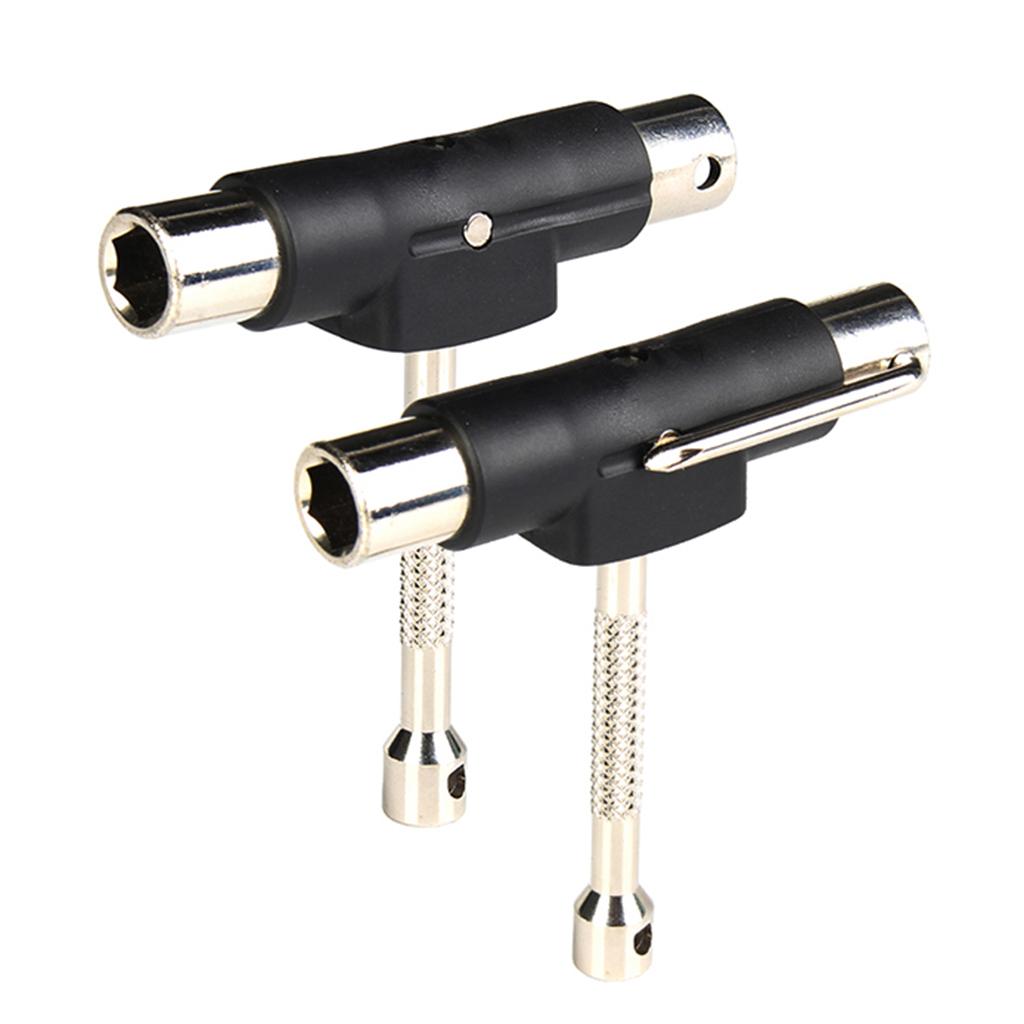 Skateboard Repair Tool Wrench Spanner & Inserted Screwdriver Built- in File