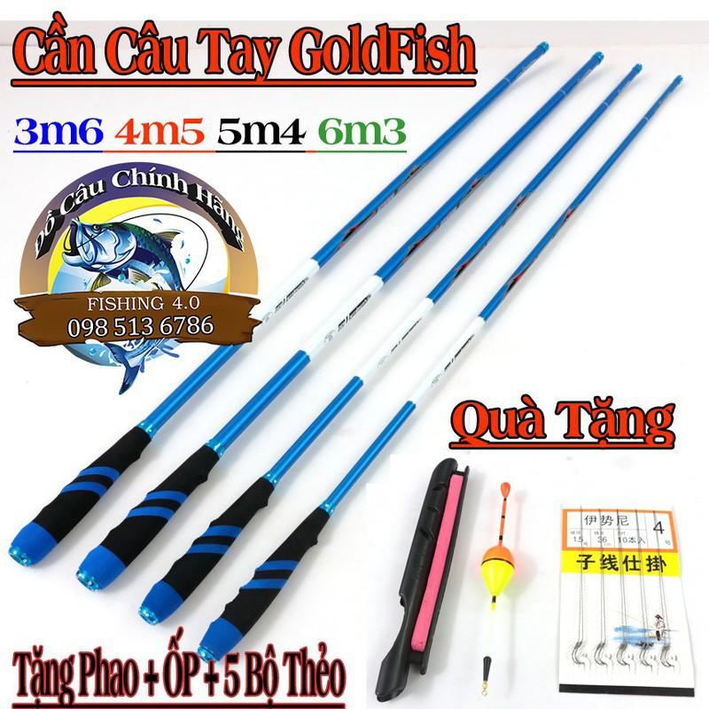 Cần Câu Tay GoldFish Carbon Kèm Phụ Kiện