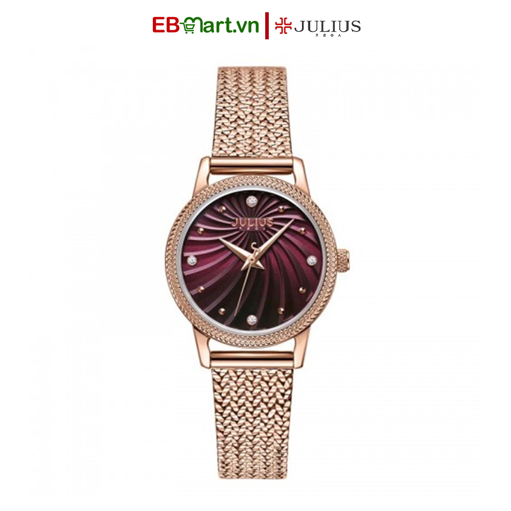 Đồng Hồ Nữ Julius Star JA-1219 Dây Thép Đường Kính 29mm | EBMart