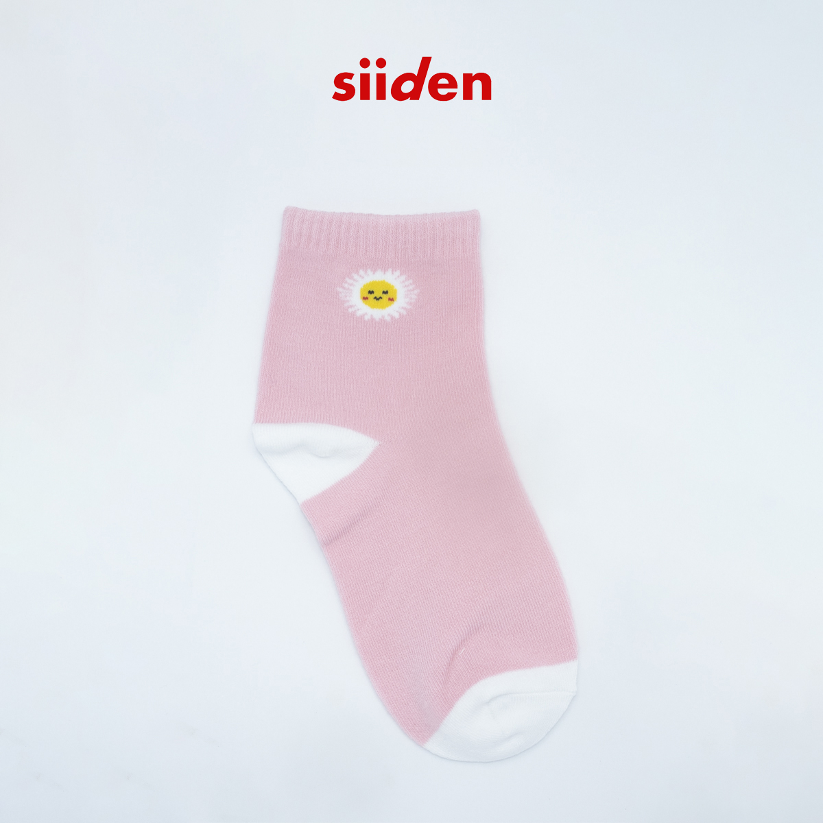 Combo/set 2 đôi tất bé gái dễ thương màu hồng, vớ trẻ em cotton mềm mịn, hình hoa – E2CP001