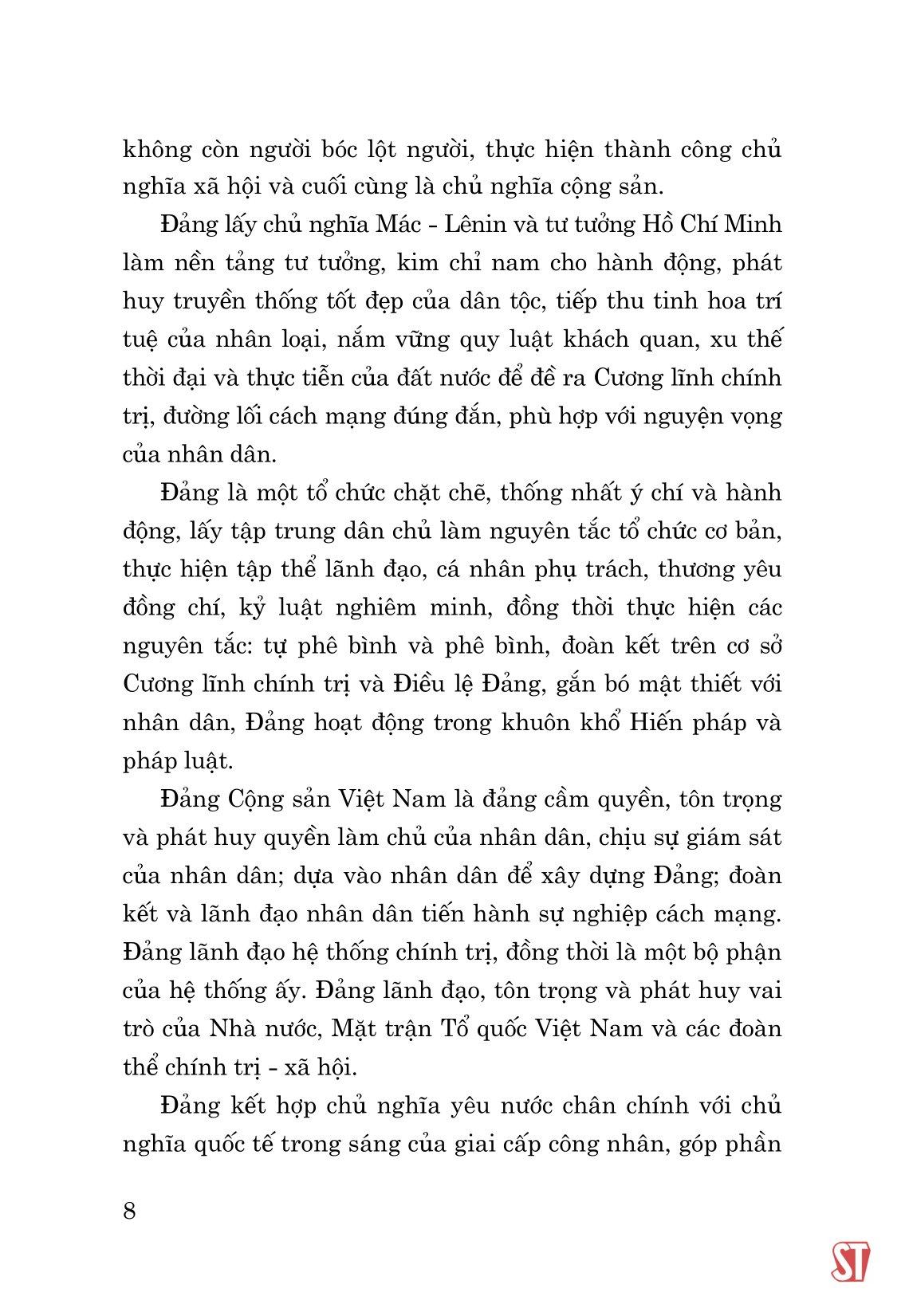 Điều Lệ Đảng Và Một Số Quy Định, Hướng Dẫn Thi Hành