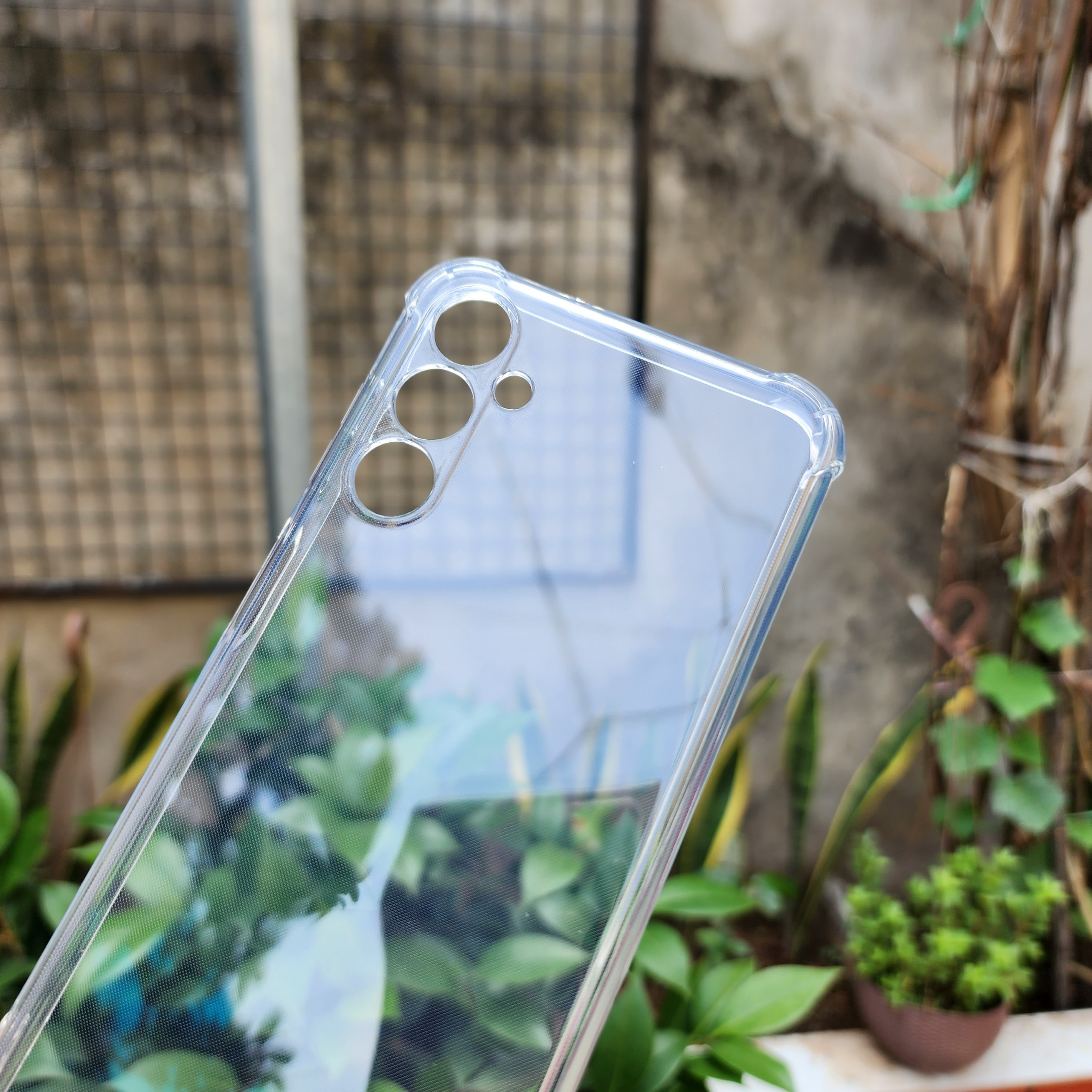 Ốp Lưng Dẻo cho Samsung Galaxy M14 5G Trong Suốt Chống Sốc 4 Góc, Bảo vệ camera.