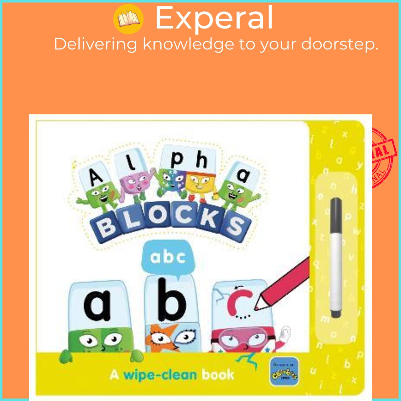 Sách - Alphablocks ABC: A Wipe-Clean Book by Sweet Cherry Publishing