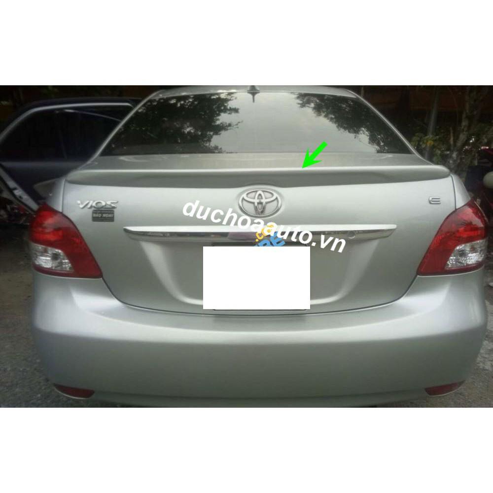 Đuôi gió liền cốp Vios 2008-2013 hàng mộc chưa sơn