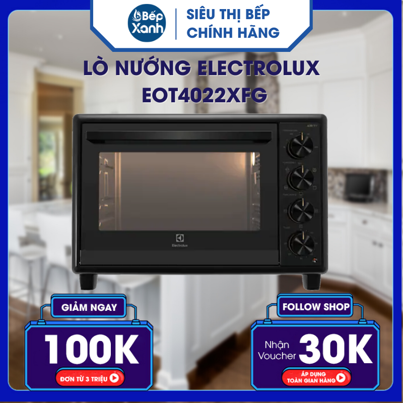 Lò Nướng Electrolux EOT4022XFG - Hàng Chính Hãng