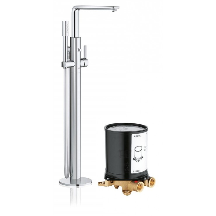 Vòi xả bồn tắm + bộ âm Grohe 23792001+29086000