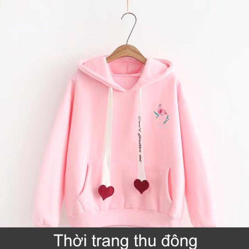 Áo hoodie Thời Trang size Lớn Phong Cách Hàn Quốc Cho Nữ LZD038