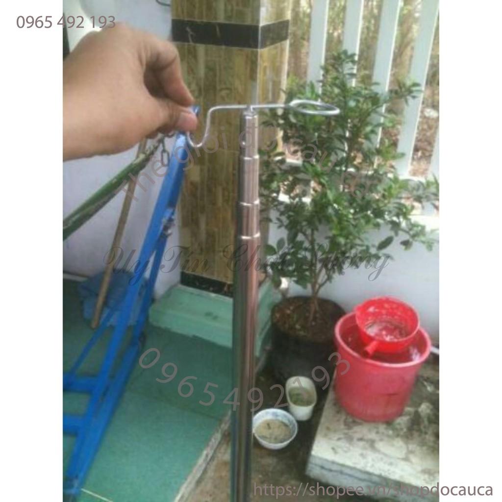 Sào treo chim sào gác cu 7m + tặng thêm móc