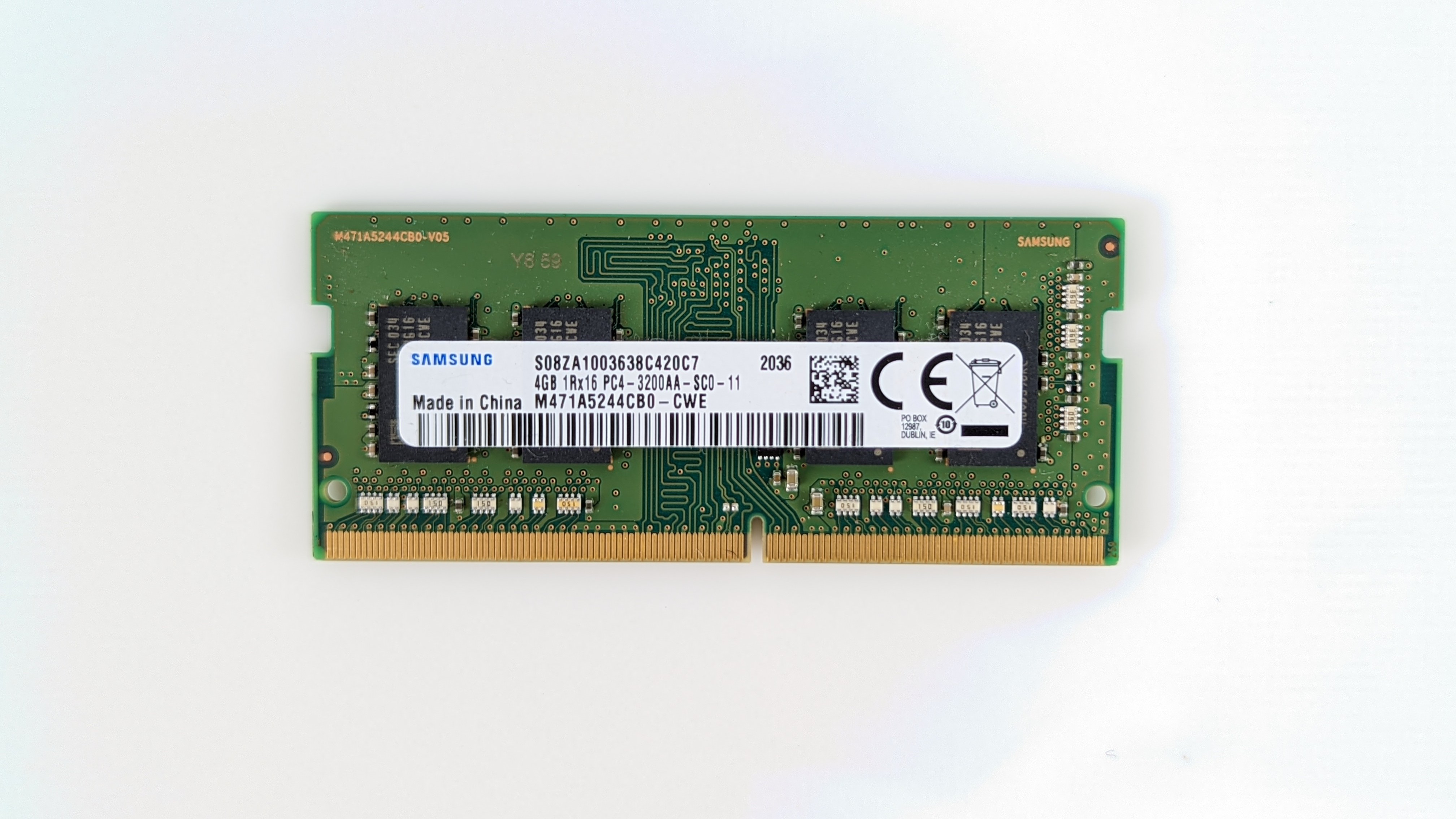 RAM Laptop Samsung 4GB DDR4 Bus 3200 - Hàng Nhập Khẩu