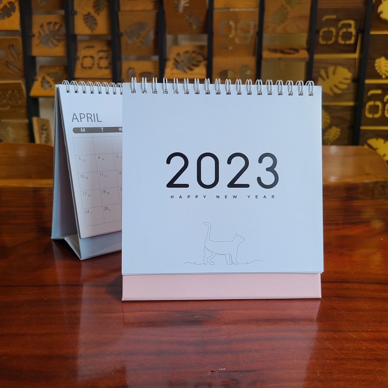 Lịch để bàn 2023 Phong cách Tối giản - Có lịch Âm và Notes, tặng ...