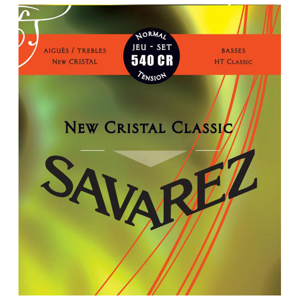 BỘ DÂY ĐÀN CLASSICAL GUITAR SAVAREZ NEW CRISTAL HT CLASSIC 540CR