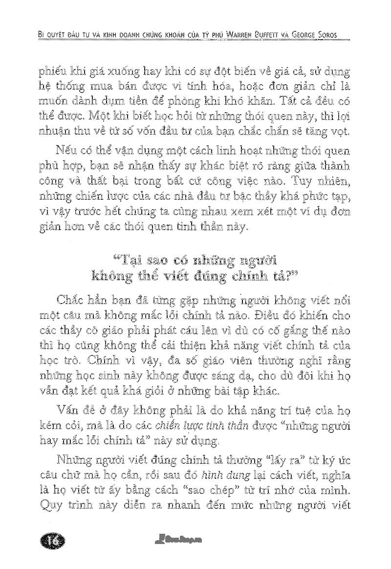 Bí Quyết Đầu Tư Và Kinh Doanh Chứng Khoán Của Tỷ Phú Warren Buffett Và George Soros _FN