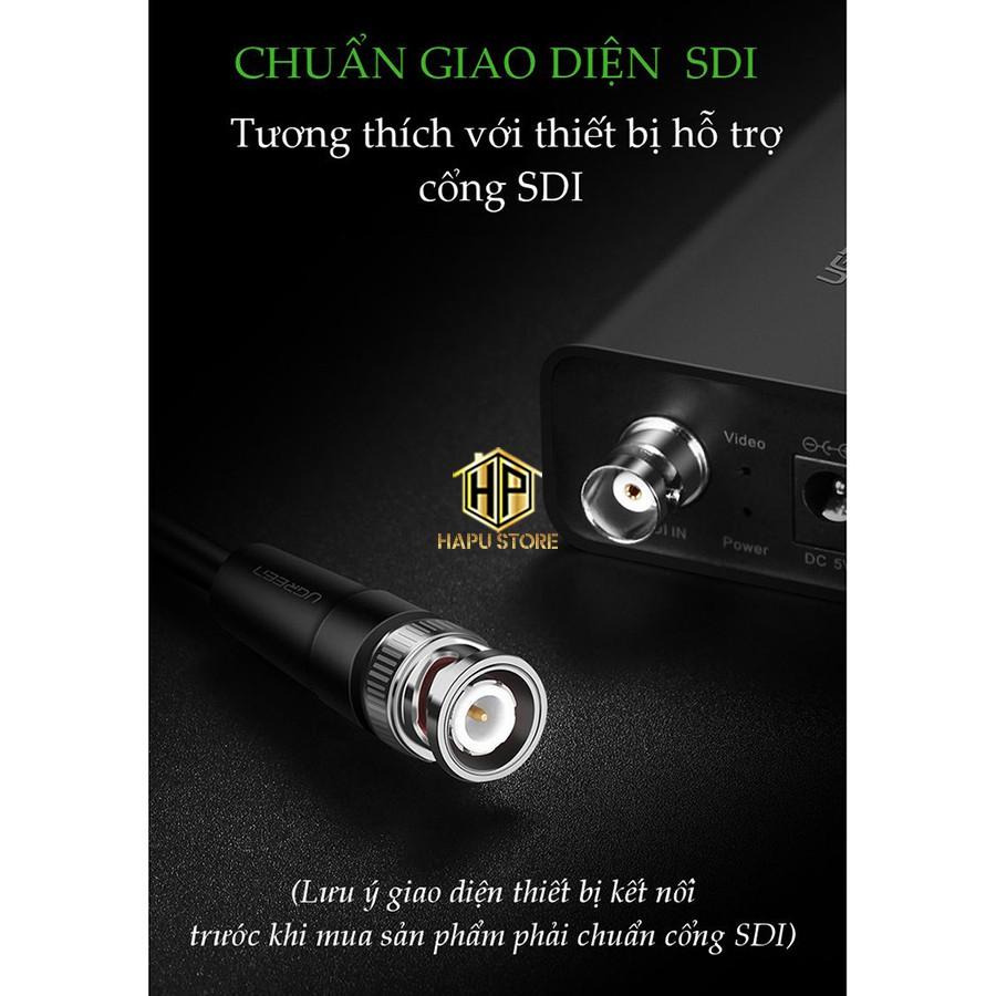 Dây cáp tín hiệu SDI Ugreen SP103 - Cáp camera chính hãng - Hàng Chính Hãng