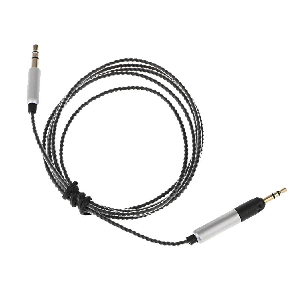 Upgrade Extension Cable Lead for Sennheiser HD598, HD558, HD518 Headphones Tangle-Free Premium Headphone Replacement Audio Cord 1.2m