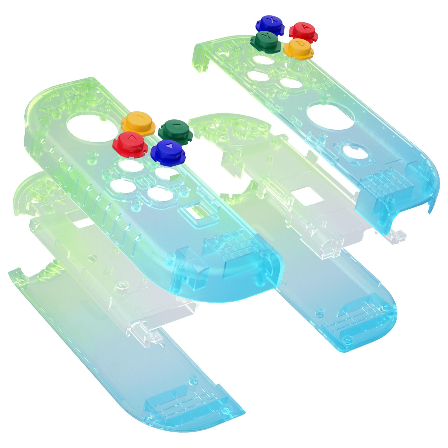 ExtremeRate Bộ Điều Khiển Cầm Tay Nhà Ở Với Đầy Đủ Các Nút Tự Làm Thay Thế Vỏ Dành Cho NS Switch JoyCon