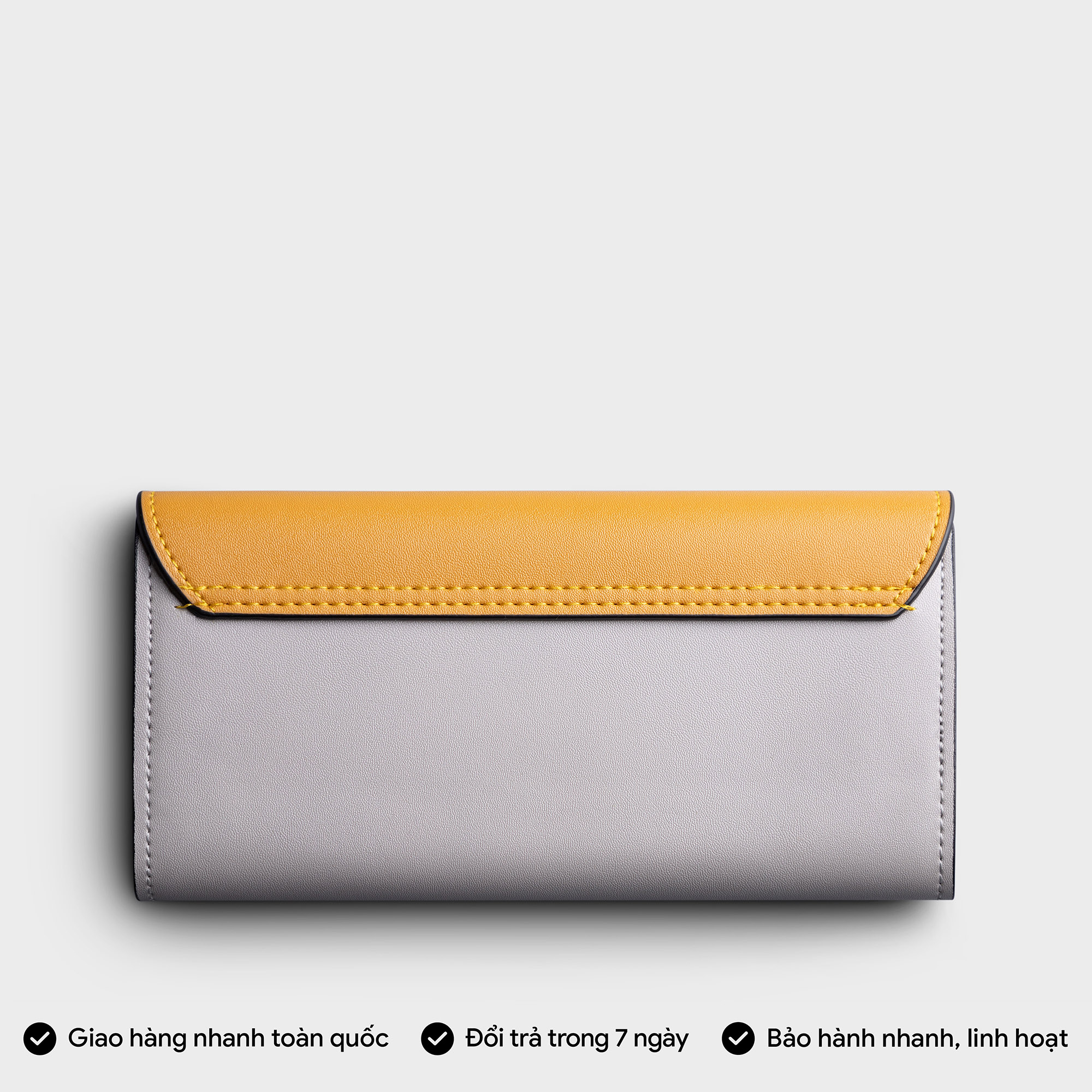 Ví Lata ( Thời trang nữ dáng cầm tay dáng dài - Ví da VN56 )