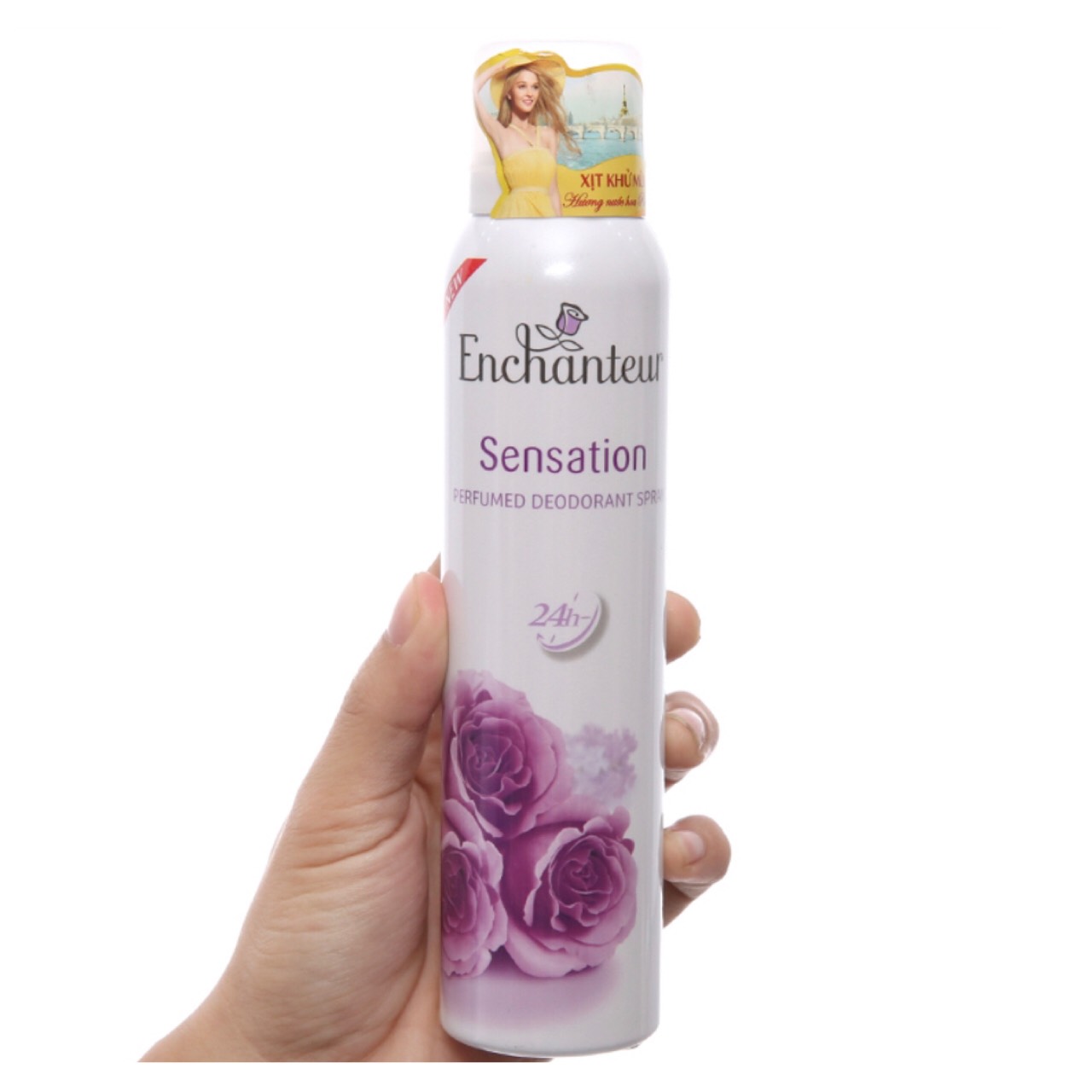 Bộ Đôi Xịt Khử Mùi Toàn Thân Hương Nước Hoa ENCHANTEUR 150ml