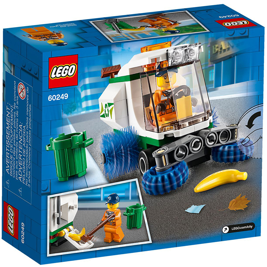 Đồ Chơi Lắp Ráp Lego City Xe Quét Đường 60249 (89 Chi Tiết)