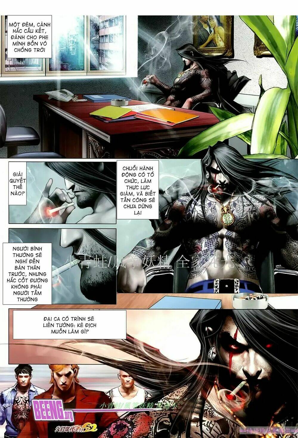 hỏa hồng niên đại hắc cốt đường chapter 1078 10