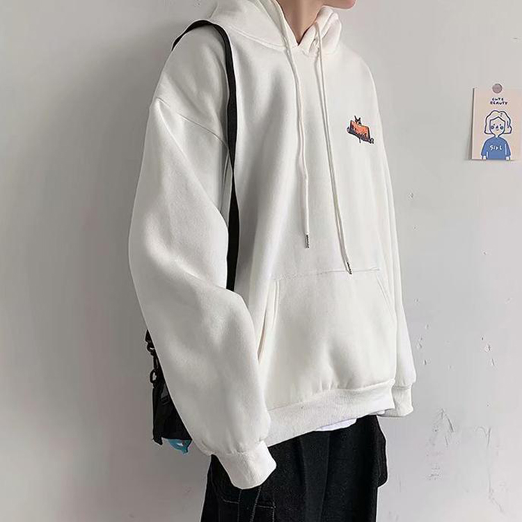Áo Hoodie Nỉ Bông mèo sau lưng ( unisex nam nữ đều mặc được