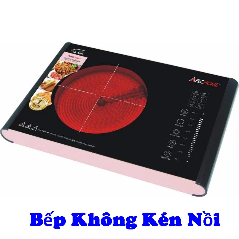 [Hàng Chính Hãng] BẾP HỒNG NGOẠI APECHOME APH-BQ160A, MẶT BẾP CẢM ỨNG-KHÔNG KÉN NỒI