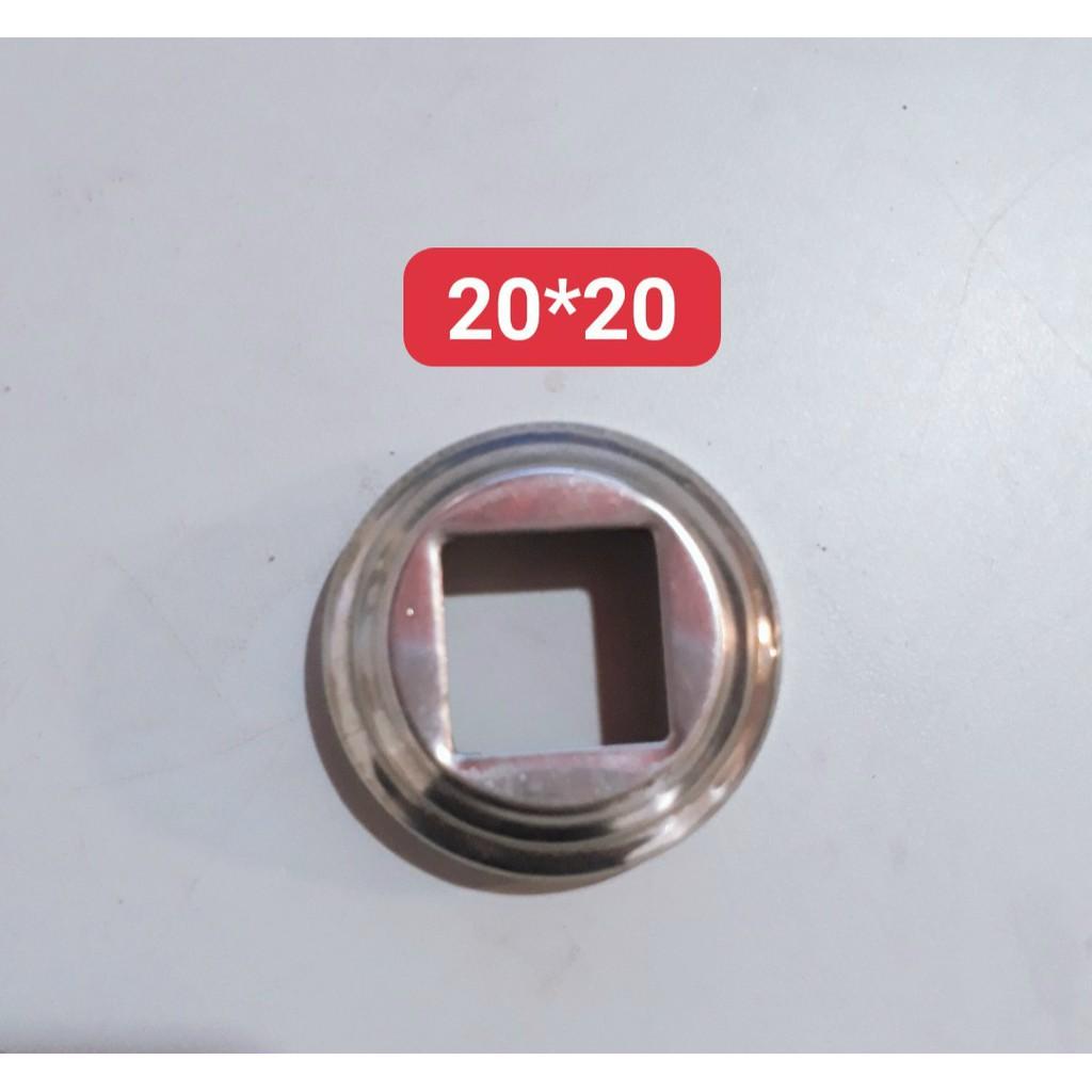 CHÂN ĐẾ INOX 304 20*20 - 25*25 - 30*30 - 40*40 (CHÂN CHỤP INOX 304