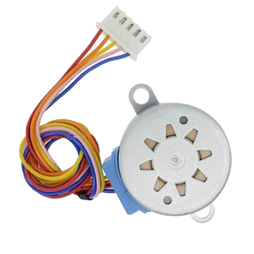 12V 4 pha 5 dòng ô tô xe máy động cơ bước/giảm tốc Động Cơ Giảm Tốc