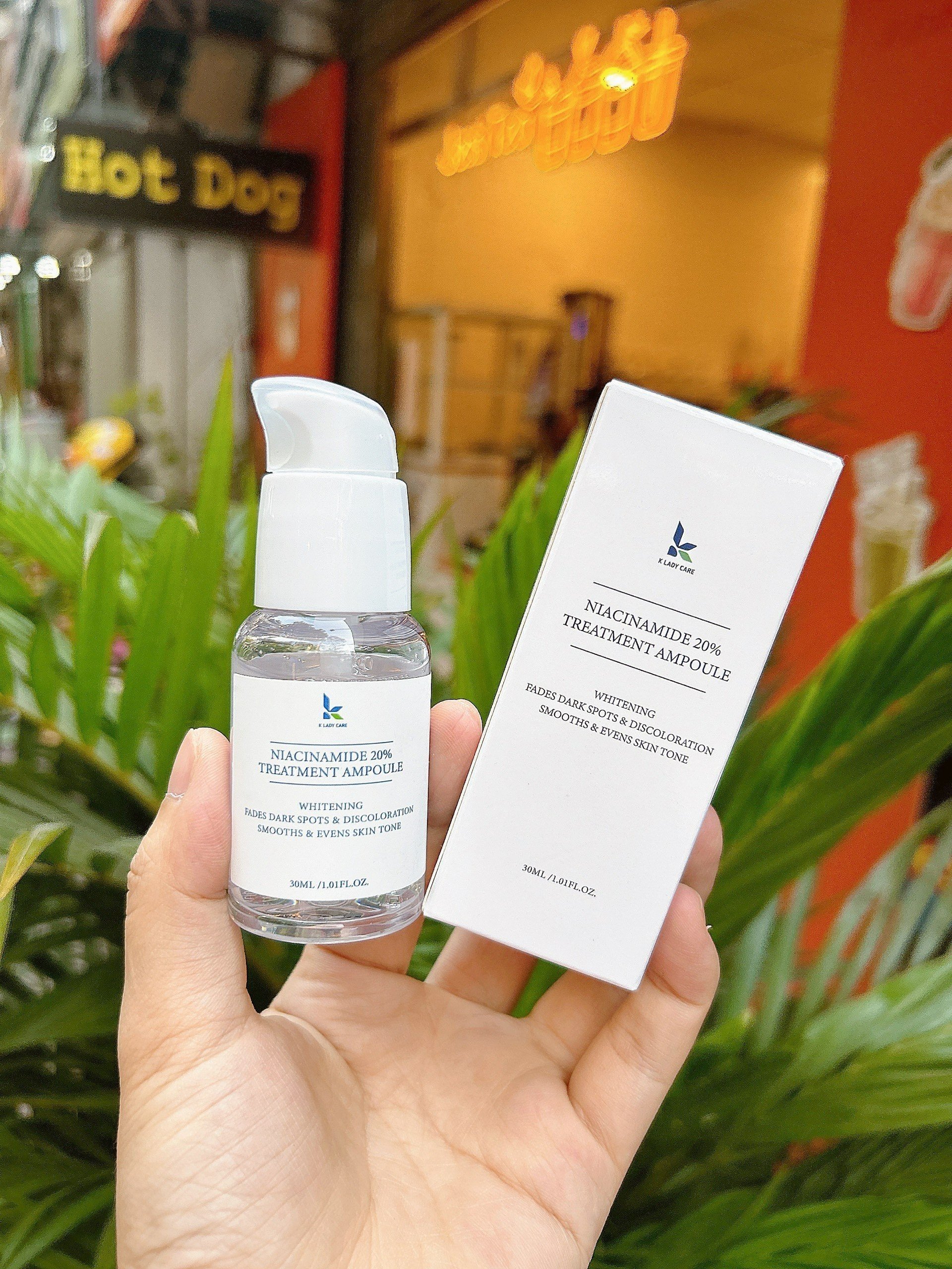 Tinh chất B3 niacinamide 20% K LADY CARE cải thiện lỗ chân lông sáng da 30ml