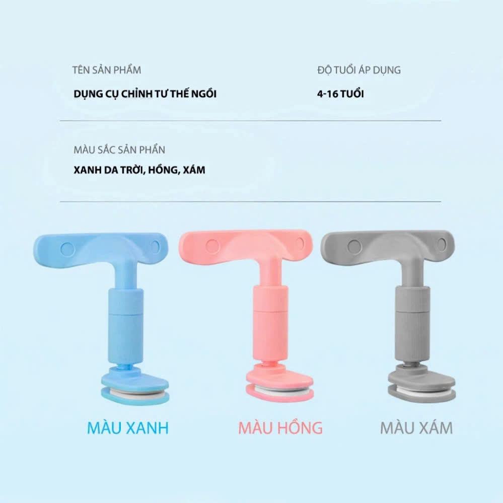 Giá Đỡ Chống Cằm Chống Cận Thị, Dụng Cụ Chống Gù – Luyện Chữ Cho Học Sinh Chính Hãng hạn chế gù lưng cho bé - Có nhiều nấc chiều cao để lựa chọn - Nhựa an toàn cho trẻ em DỤNG CỤ HỌC SINH KHÁC