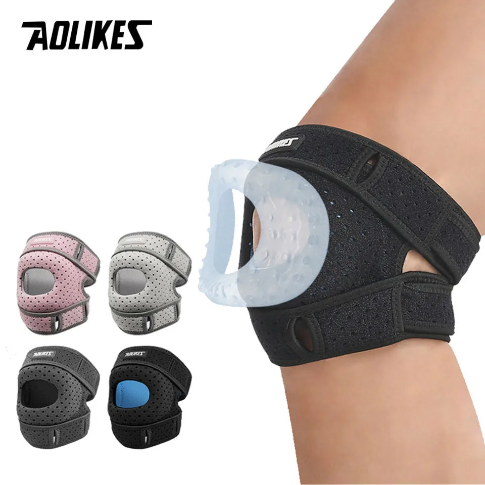 Bộ 2 đai Bảo Vệ Đầu Gối AOLIKES A-7927 Thoáng Khí, Hấp Thụ Sốc, Hoàn Hảo Cho Mọi Hoạt Động