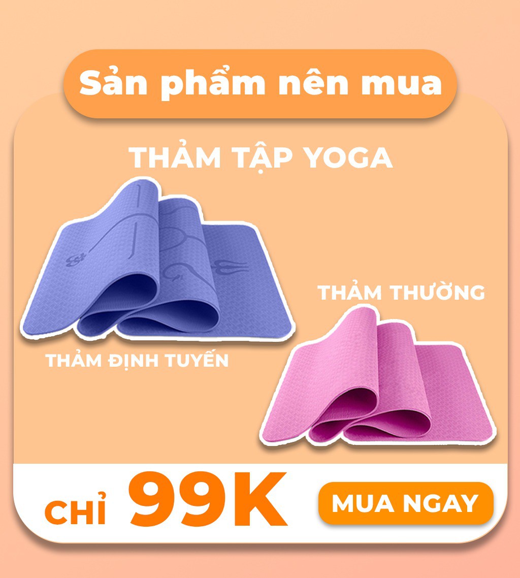 Thảm Tập Yoga Định Tuyến TPE cao cấp tặng kèm túi đựng - Thảm yoga chống trượt chính hãng, Thảm Tập Yoga, Thảm Tập Gym Định Tuyến TPE dododios, Thảm Yoga Chống Trượt