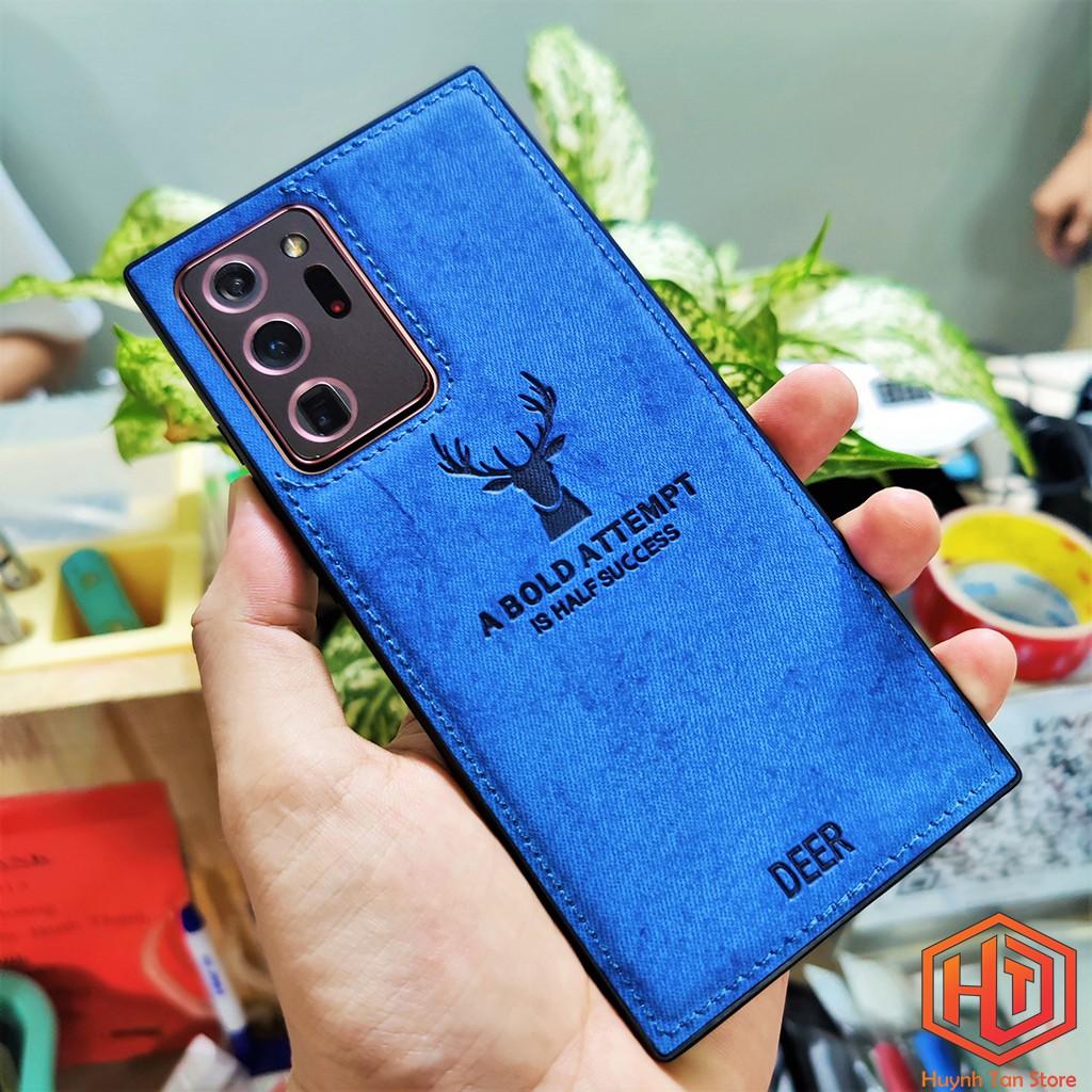 Ốp lưng note 20 note 20 ultra s21 plus s21 ultra s20 fe chống bám vân tay hình Nai 3D nhiều màu sắc huỳnh tân store