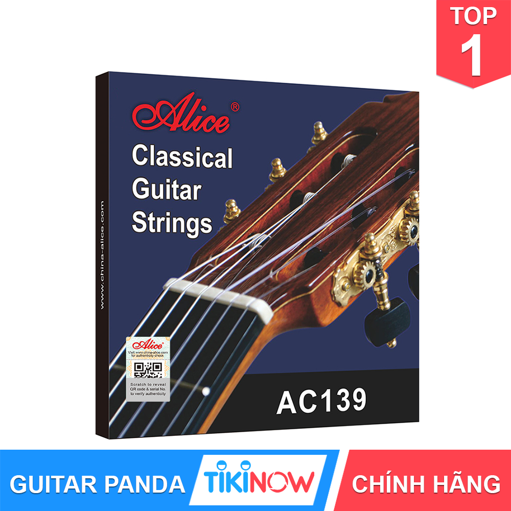 Dây Đàn Guitar Classic Nilon Cao Cấp Alice AC139 GUITAR PANDA